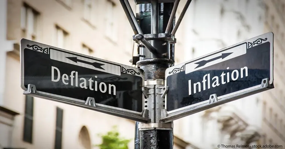 Beobachter fürchten eine Deflation.