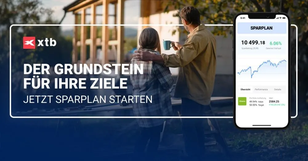 ETF-Sparpläne: Grundstein für Ihre finanziellen Ziele - jetzt bei XTB!