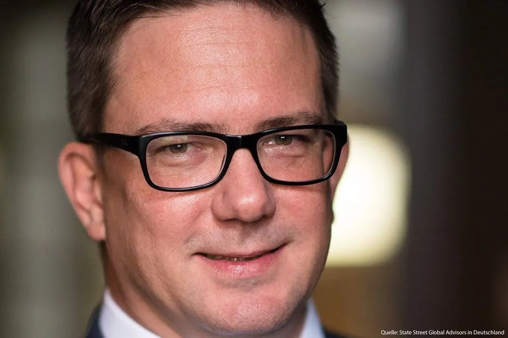 Stefan Kuhn, Geschäftsführer und Leiter der ETF-Sparte von State Street Global Advisors (SSGA) in Deutschland.
