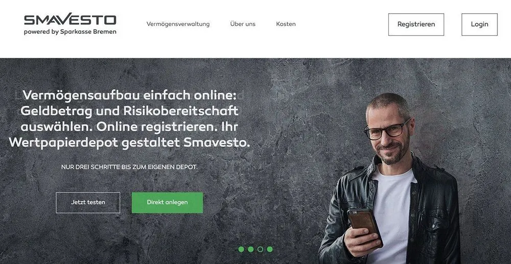 Smavesto hat sich zum Ziel gesetzt eine professionelle Anlage in Wertpapieren für Jedermann zugänglich zu machen. Smavesto by Sparkasse Bremen