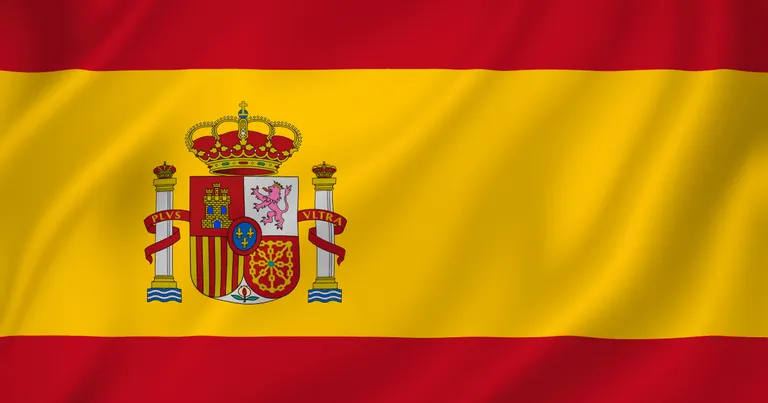 Bild der spanischen Flagge