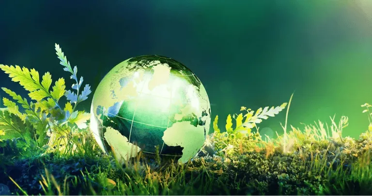Globe dans la nature