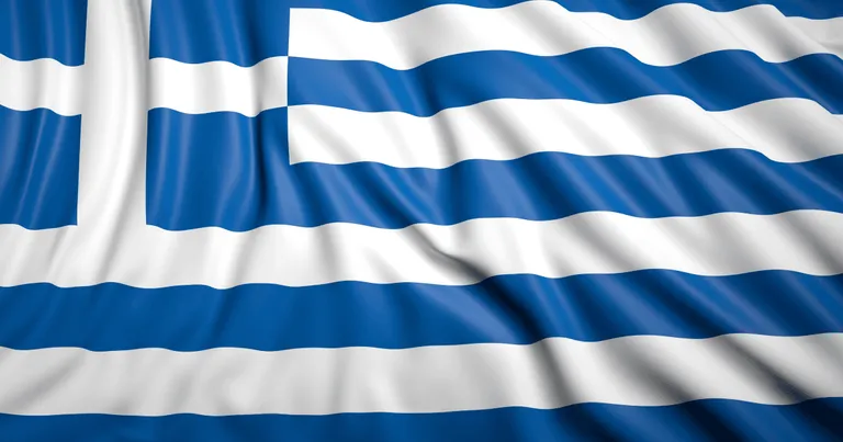Bild der Griechenland-Flagge