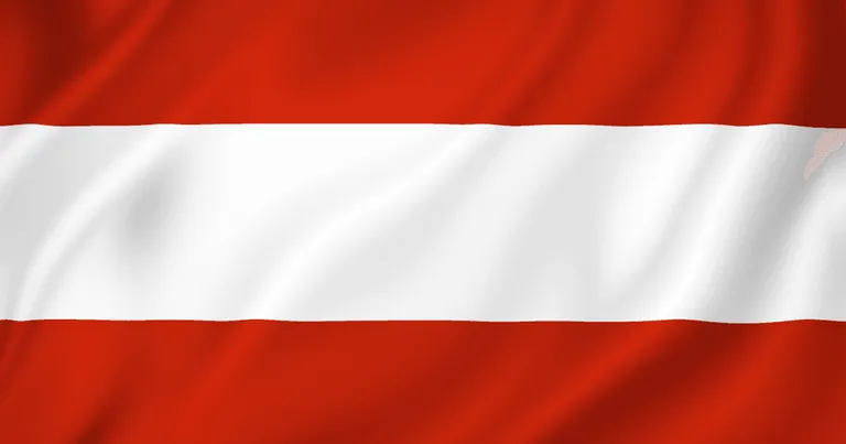 Bild der österreichischen Flagge