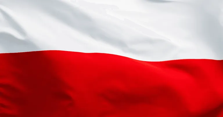 Bild der Polen-Flagge