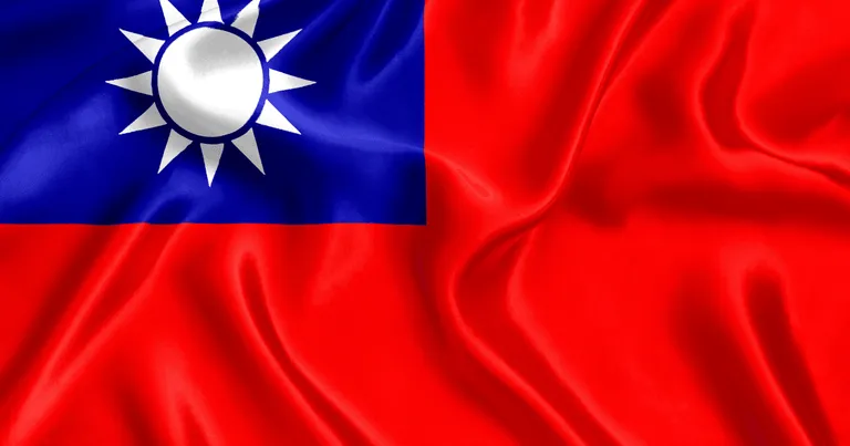Bild der Taiwan-Flagge