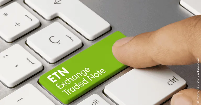 Das Bild symbolisiert einen ETN