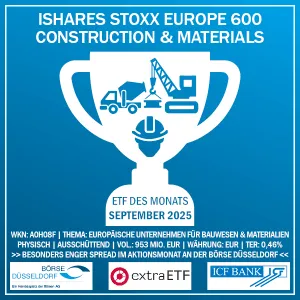 Das ist der ETF des Monats im September 2025