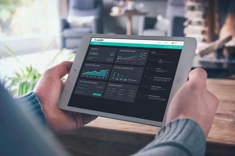 Kunden nutzt Angebot von Scalable Capital