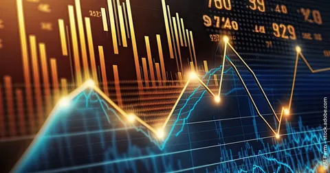 Charts schwanken auf und ab